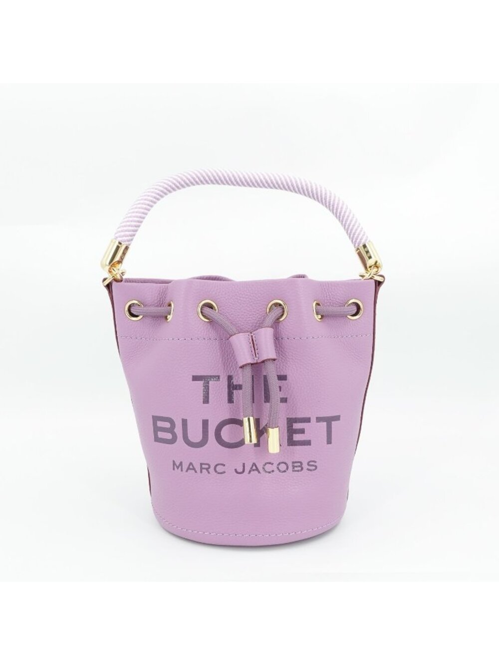 Marc Jacobs Women's The Bucket Leather Bucket Crossbody Bag Purple OS